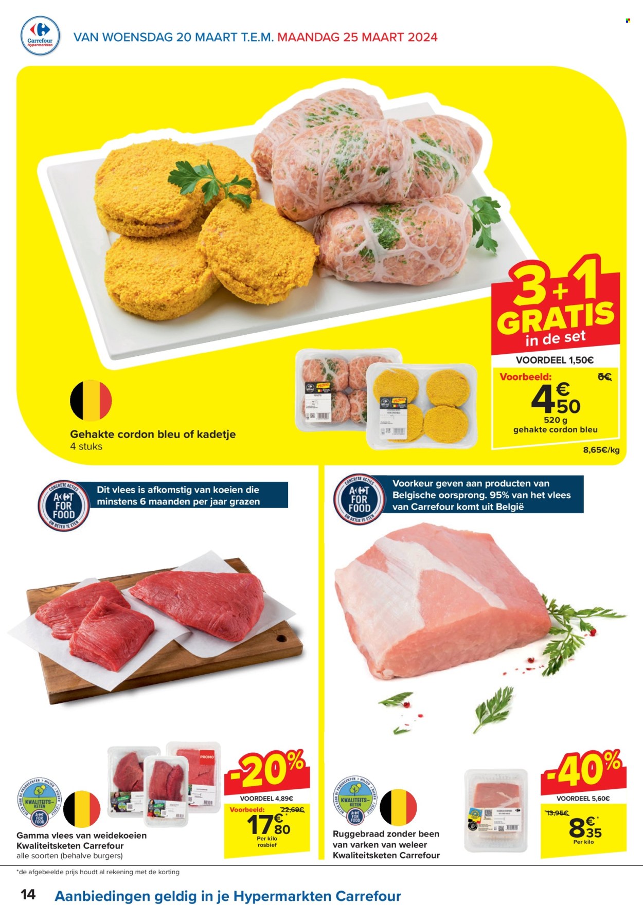 Catalogue Carrefour hypermarkt - 20.3.2024 - 2.4.2024. Page 14.