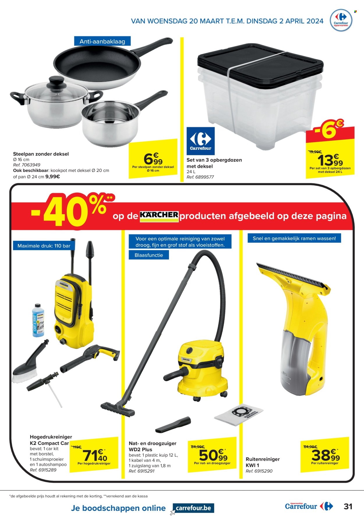 Catalogue Carrefour hypermarkt - 20.3.2024 - 2.4.2024. Page 31.