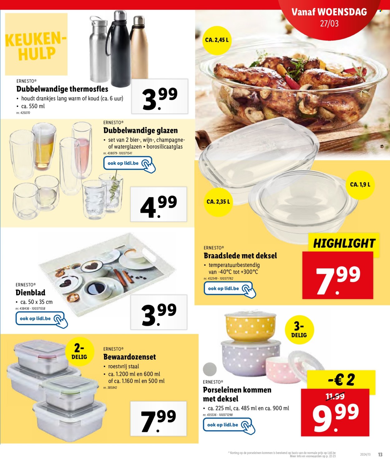 Catalogue Lidl - 27.3.2024 - 2.4.2024. Page 13.