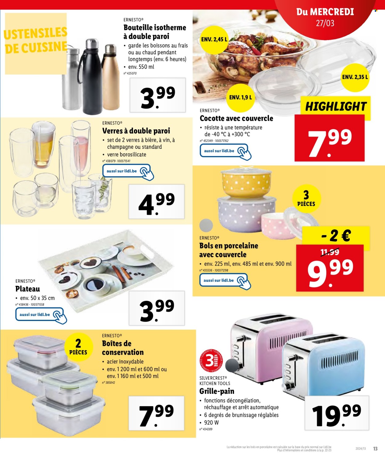 Catalogue Lidl - 27.3.2024 - 2.4.2024. Page 13.