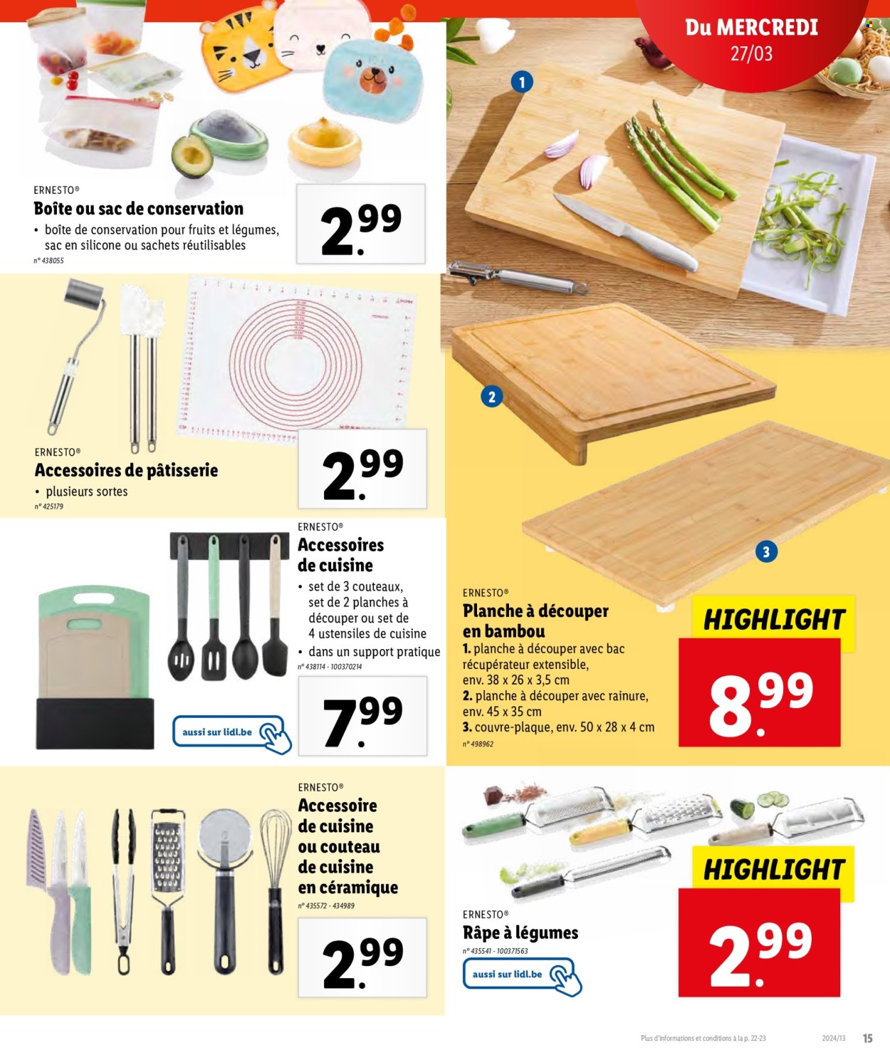 Catalogue Lidl - 27.3.2024 - 2.4.2024. Page 15.