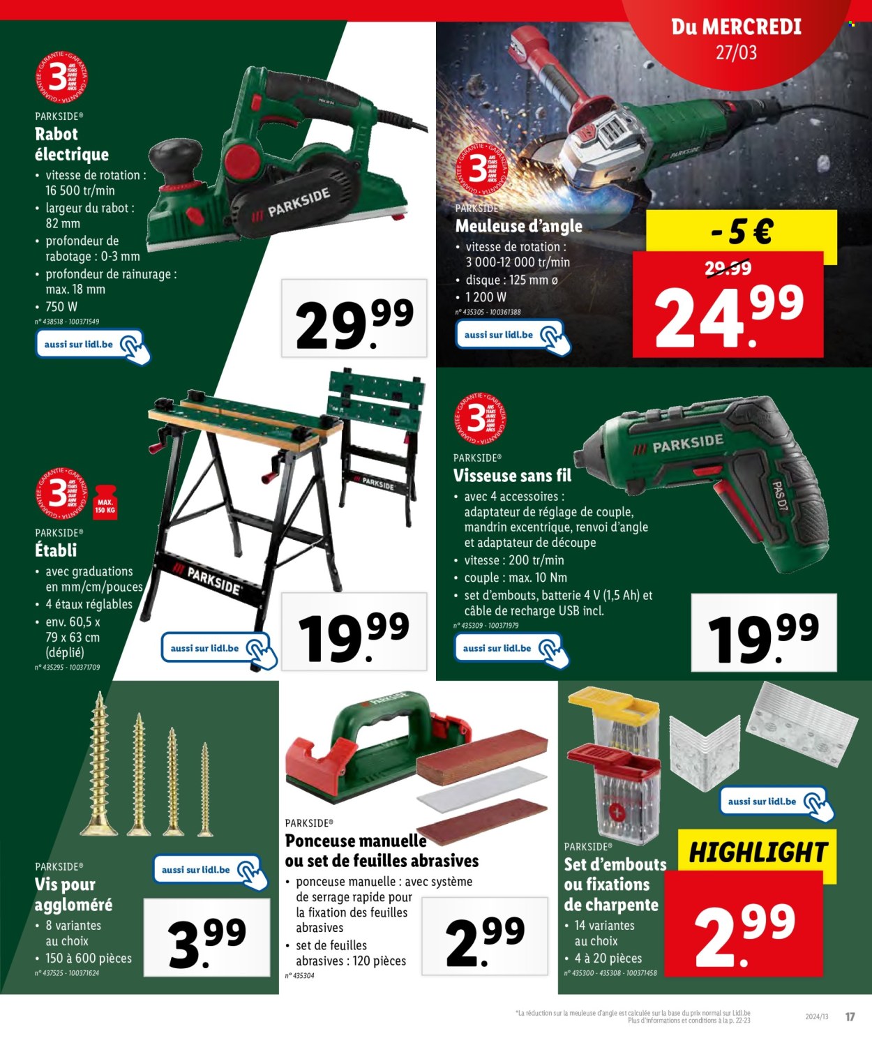 Catalogue Lidl - 27.3.2024 - 2.4.2024. Page 17.