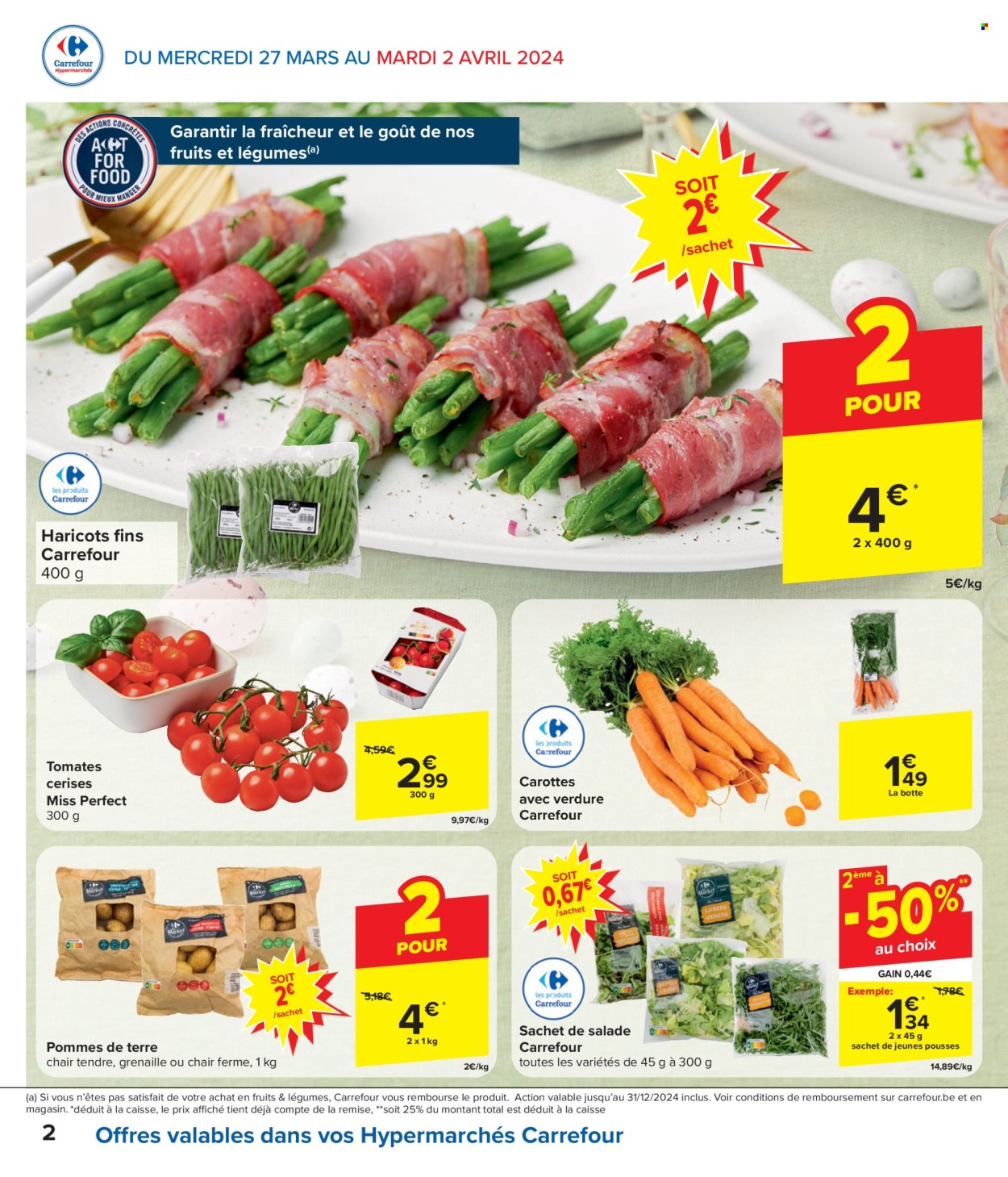 Catalogue Carrefour hypermarkt - 27.3.2024 - 8.4.2024. Page 2.