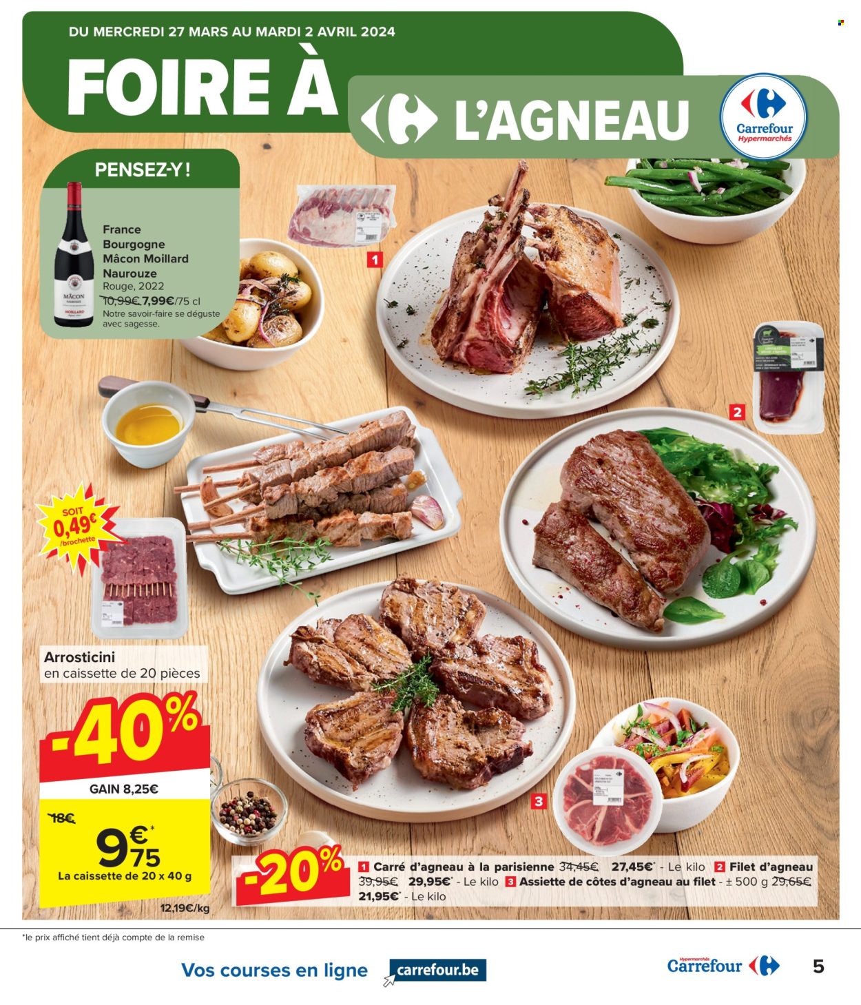 Catalogue Carrefour hypermarkt - 27.3.2024 - 8.4.2024. Page 5.