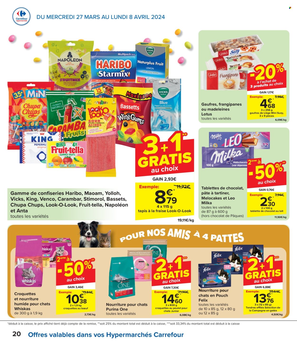Catalogue Carrefour hypermarkt - 27.3.2024 - 8.4.2024. Page 20.