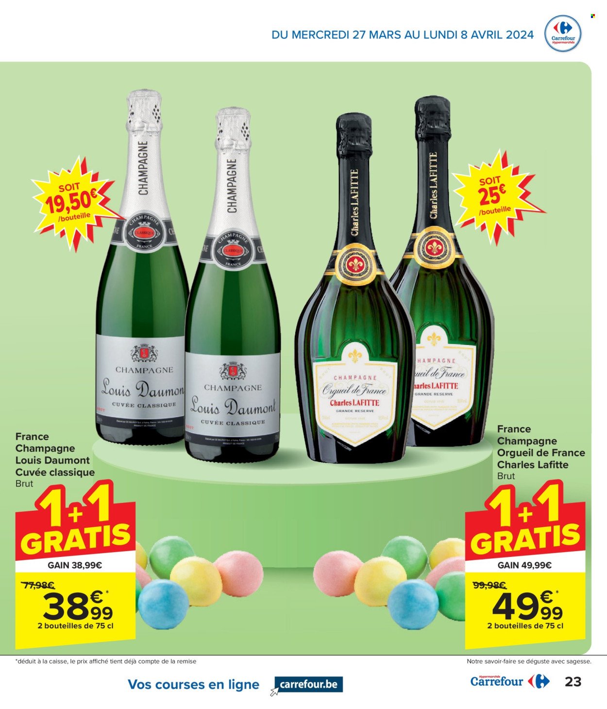 Catalogue Carrefour hypermarkt - 27.3.2024 - 8.4.2024. Page 23.