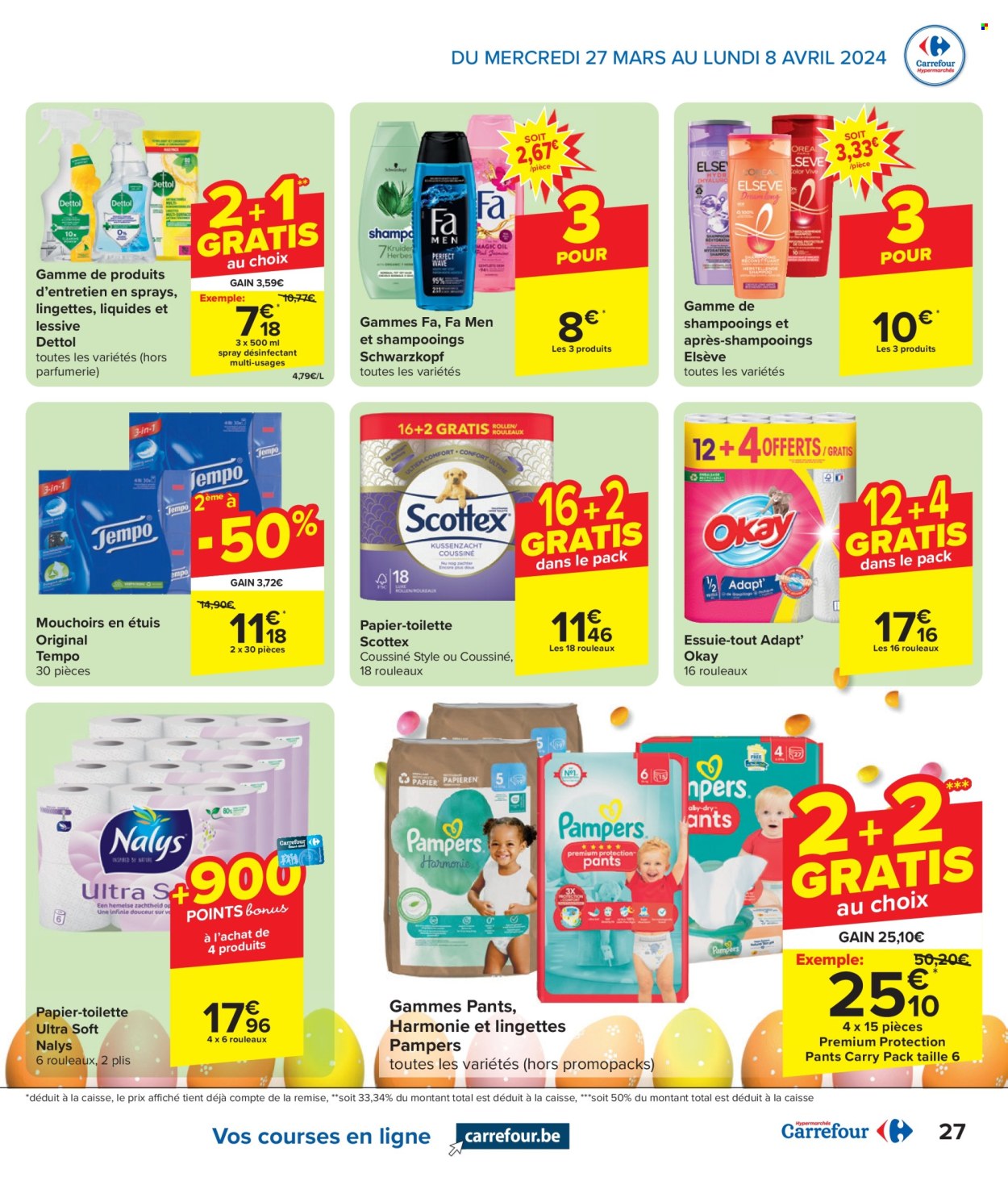 Catalogue Carrefour hypermarkt - 27.3.2024 - 8.4.2024. Page 27.