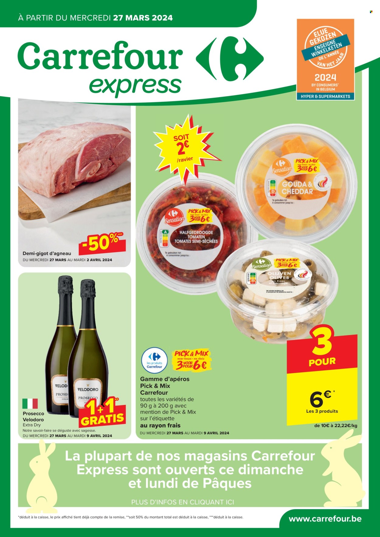 Catalogue Carrefour express - 27.3.2024 - 2.4.2024. Page 1.