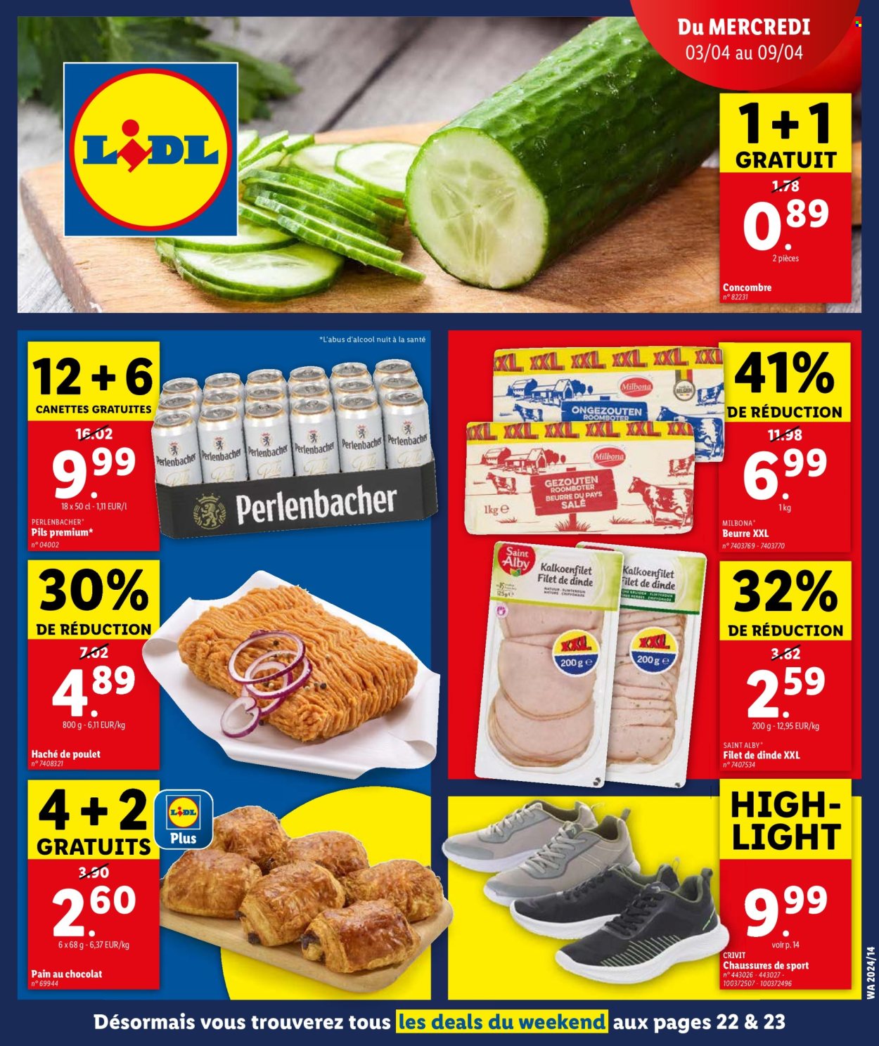 Catalogue Lidl - 3.4.2024 - 9.4.2024. Page 1.
