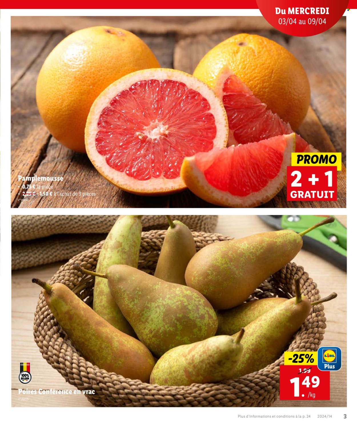 Catalogue Lidl - 3.4.2024 - 9.4.2024. Page 3.