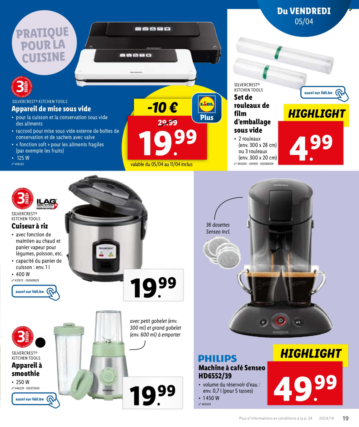 Catalogue Lidl - 3.4.2024 - 9.4.2024. Page 21.