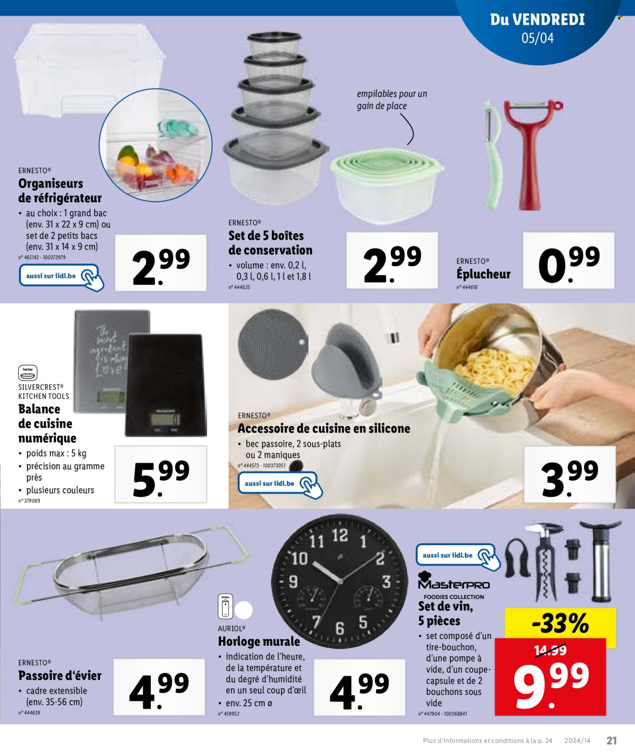 Catalogue Lidl - 3.4.2024 - 9.4.2024. Page 23.