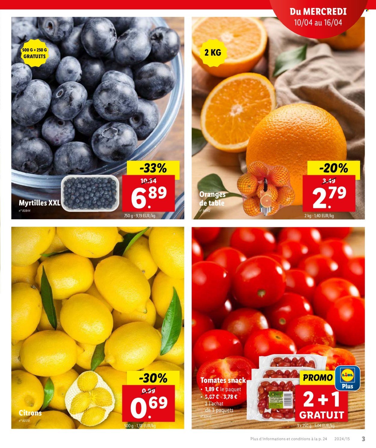 Catalogue Lidl - 10.4.2024 - 16.4.2024. Page 3.