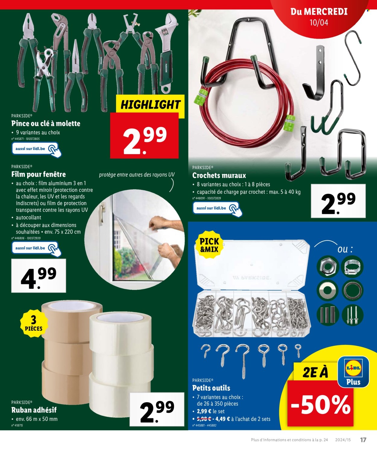 Catalogue Lidl - 10.4.2024 - 16.4.2024. Page 23.