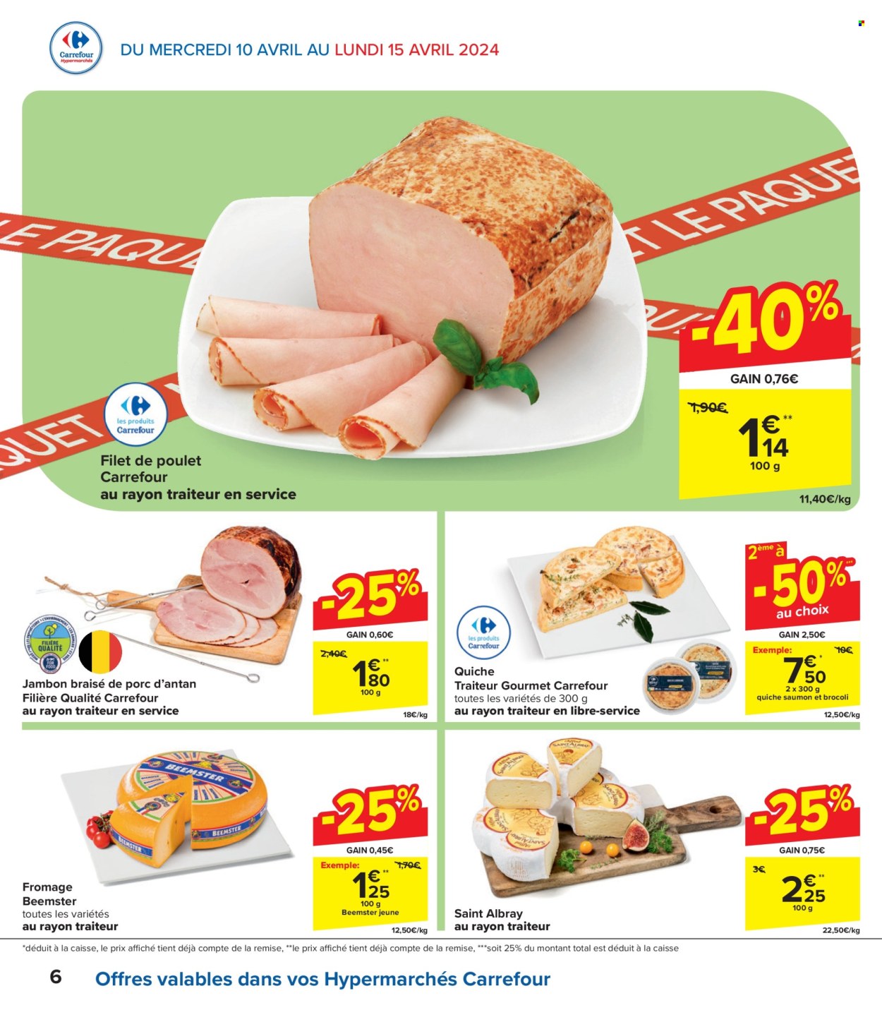 Catalogue Carrefour hypermarkt - 10.4.2024 - 22.4.2024. Page 6.