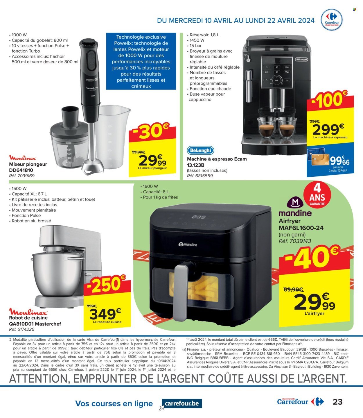 Catalogue Carrefour hypermarkt - 10.4.2024 - 22.4.2024. Page 23.
