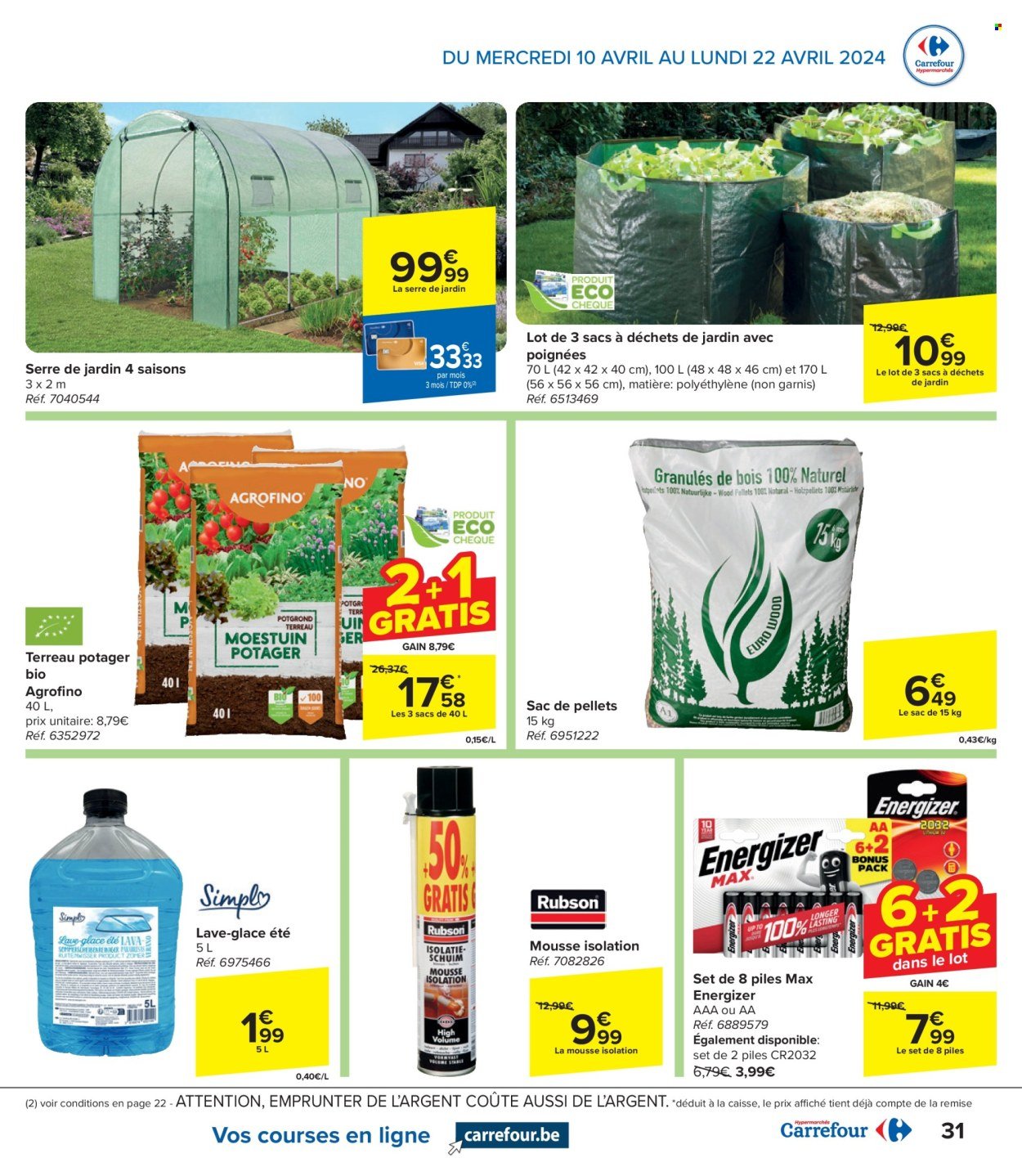 Catalogue Carrefour hypermarkt - 10.4.2024 - 22.4.2024. Page 31.