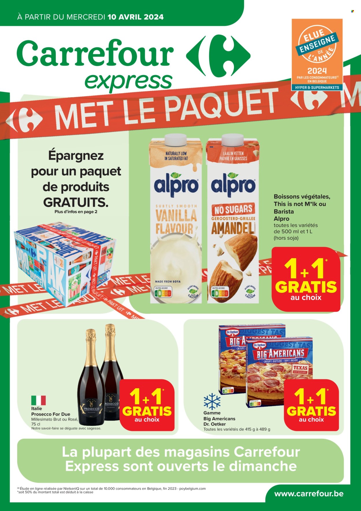 Catalogue Carrefour express - 10.4.2024 - 16.4.2024. Page 1.