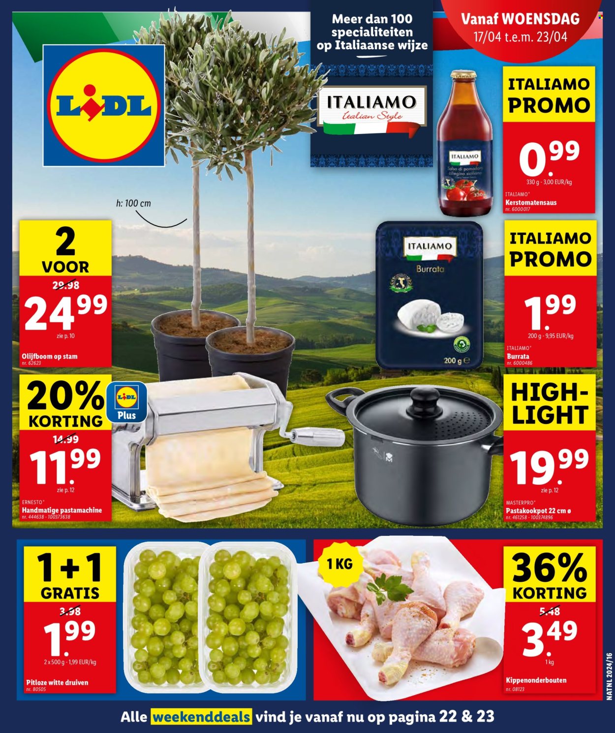 Catalogue Lidl - 17.4.2024 - 23.4.2024. Page 1.