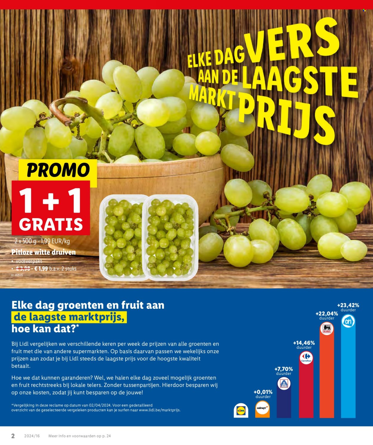 Catalogue Lidl - 17.4.2024 - 23.4.2024. Page 2.