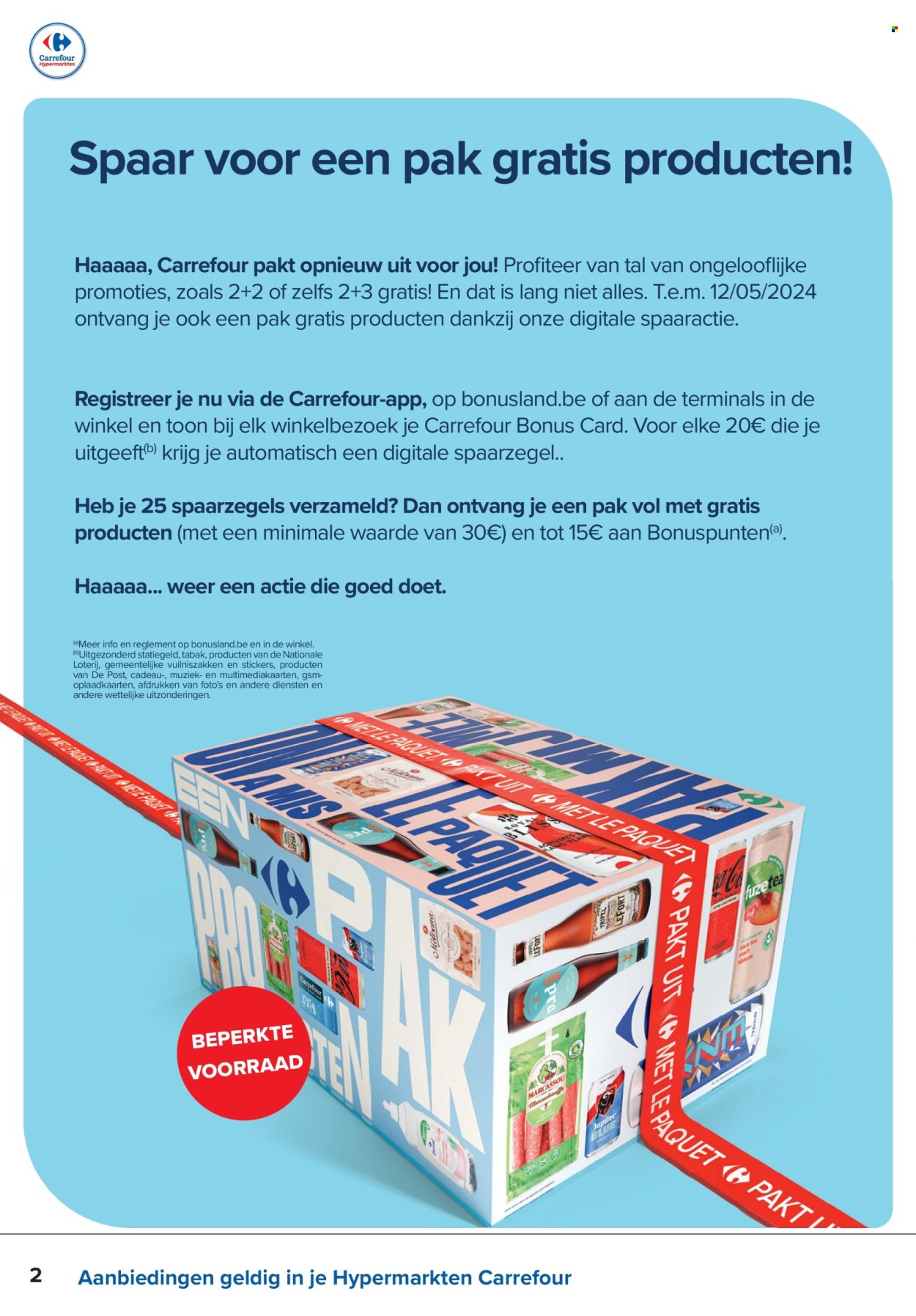 Catalogue Carrefour hypermarkt - 17.4.2024 - 29.4.2024. Page 2.
