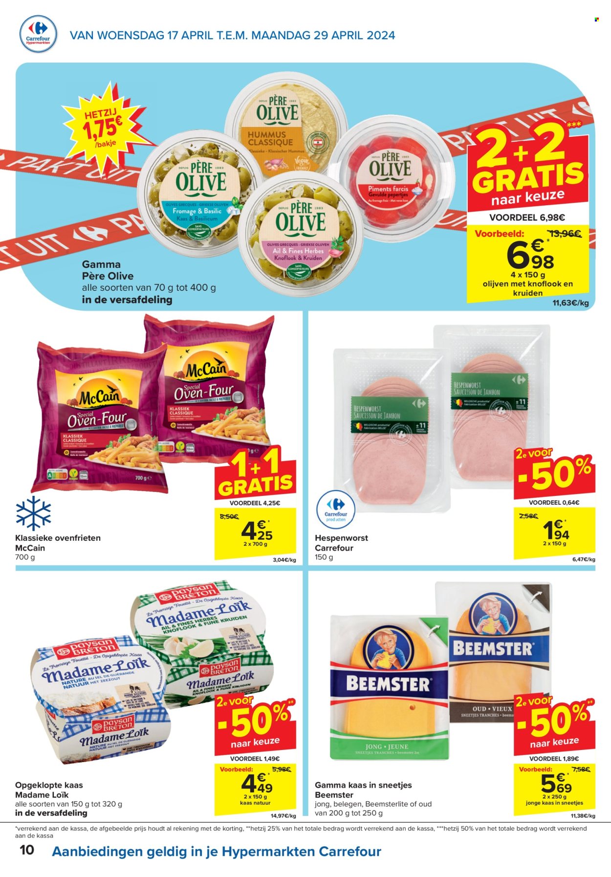 Catalogue Carrefour hypermarkt - 17.4.2024 - 29.4.2024. Page 10.