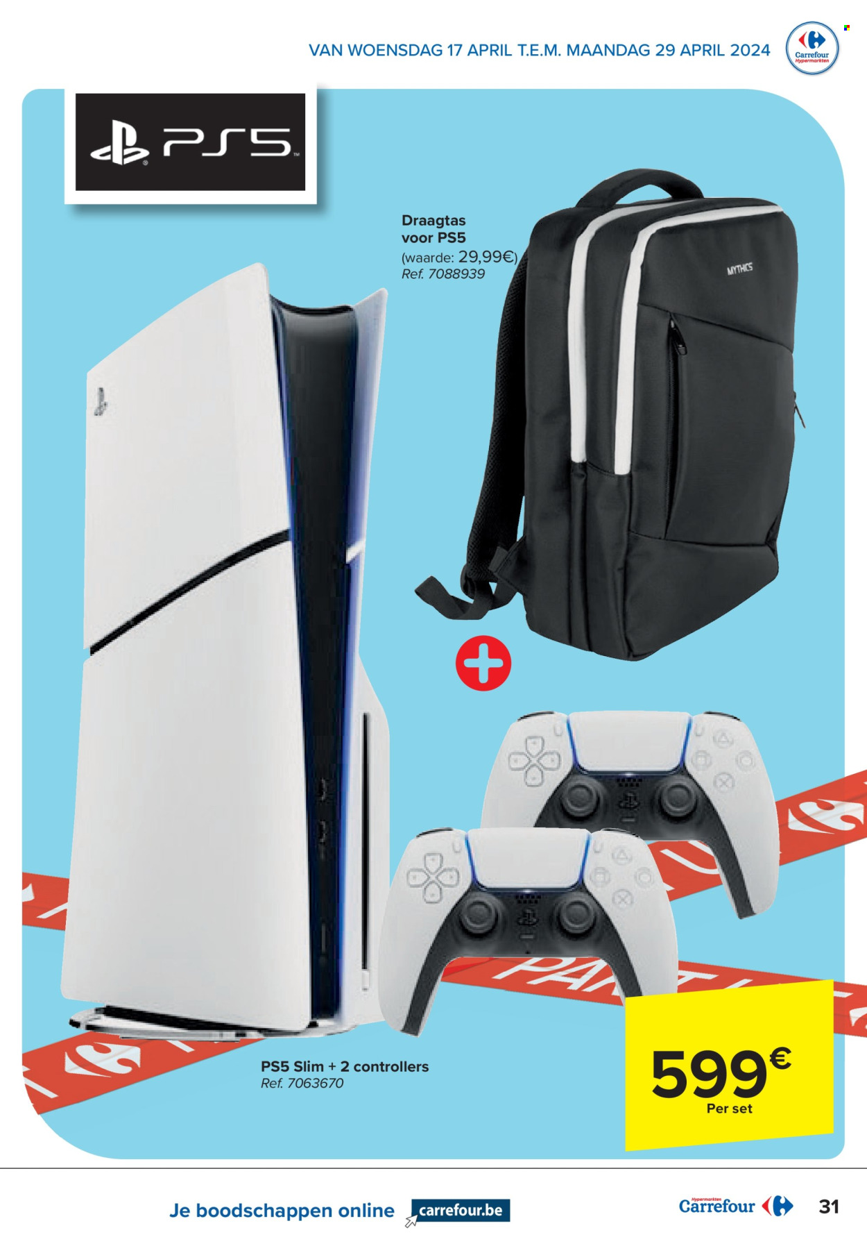 Catalogue Carrefour hypermarkt - 17.4.2024 - 29.4.2024. Page 31.