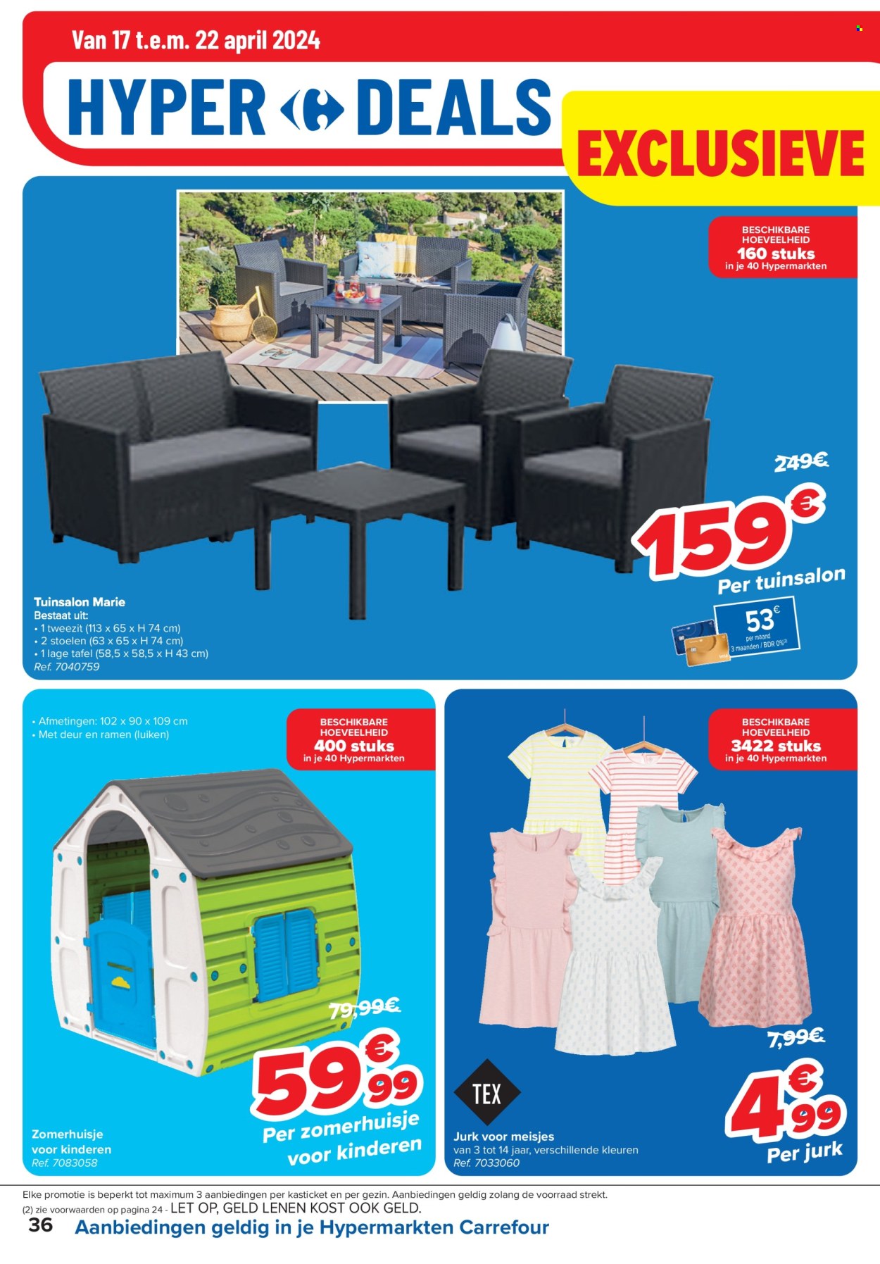 Catalogue Carrefour hypermarkt - 17.4.2024 - 29.4.2024. Page 36.