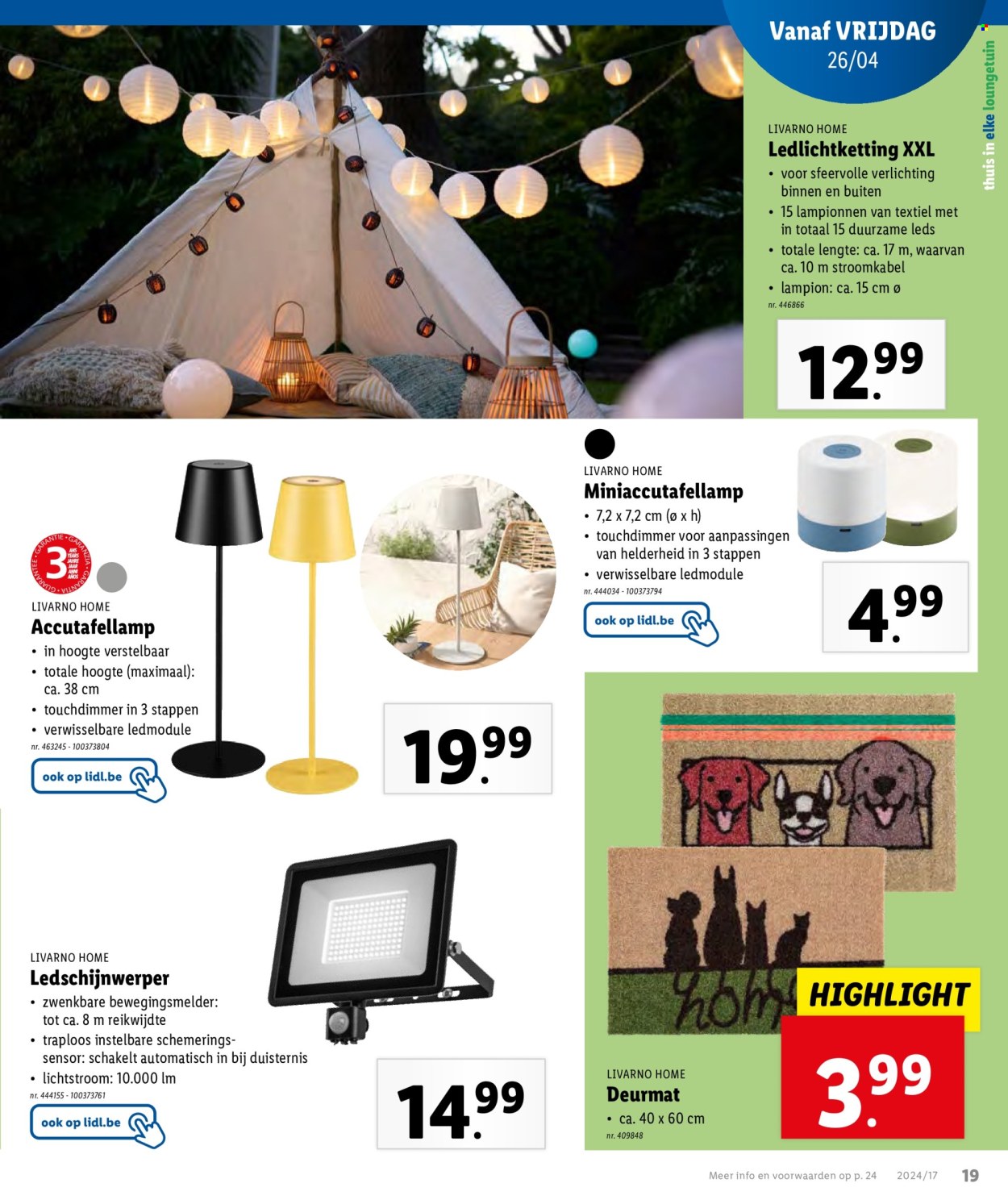 Catalogue Lidl - 24.4.2024 - 30.4.2024. Page 25.