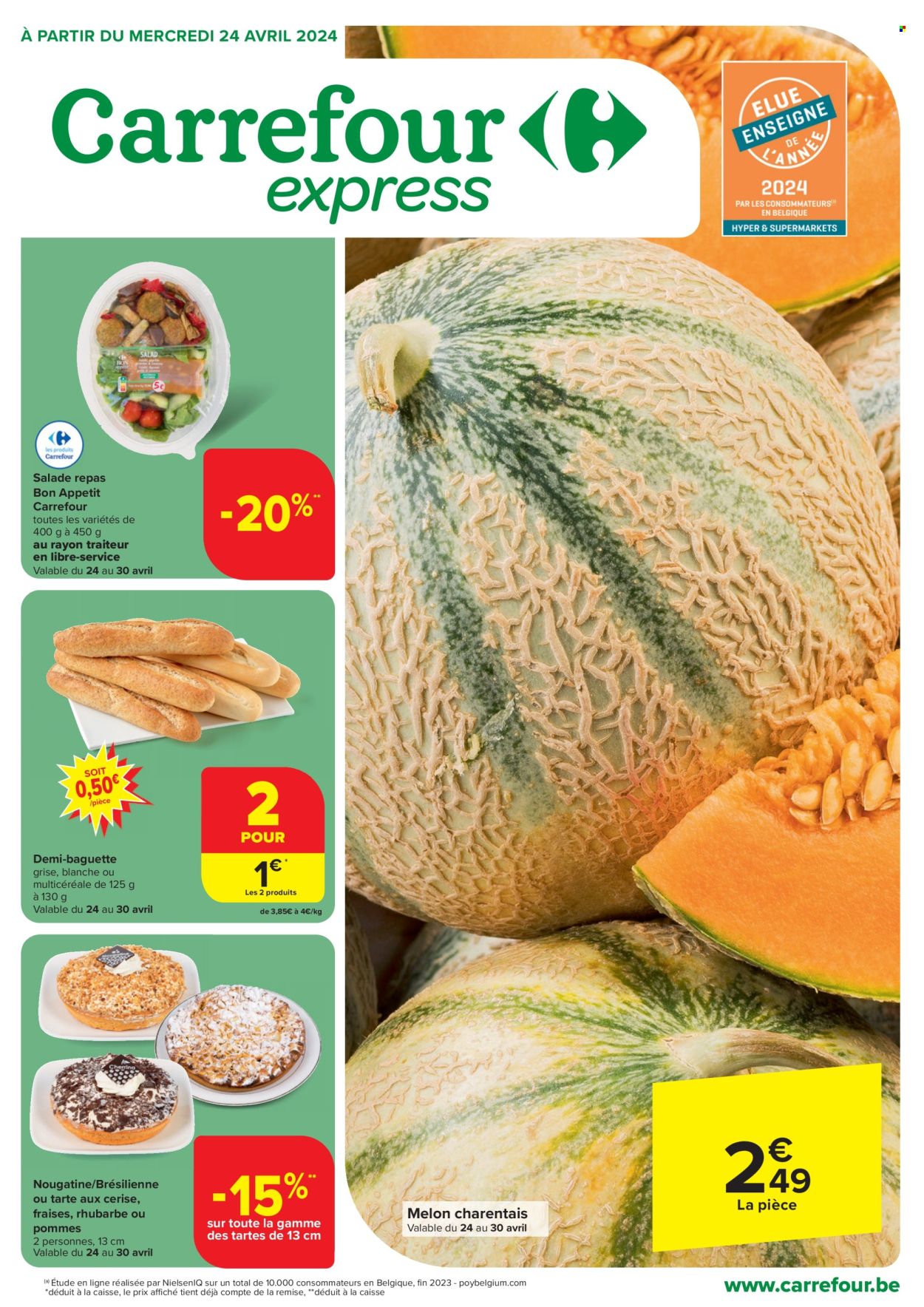 Catalogue Carrefour express - 24.4.2024 - 6.5.2024. Page 1.