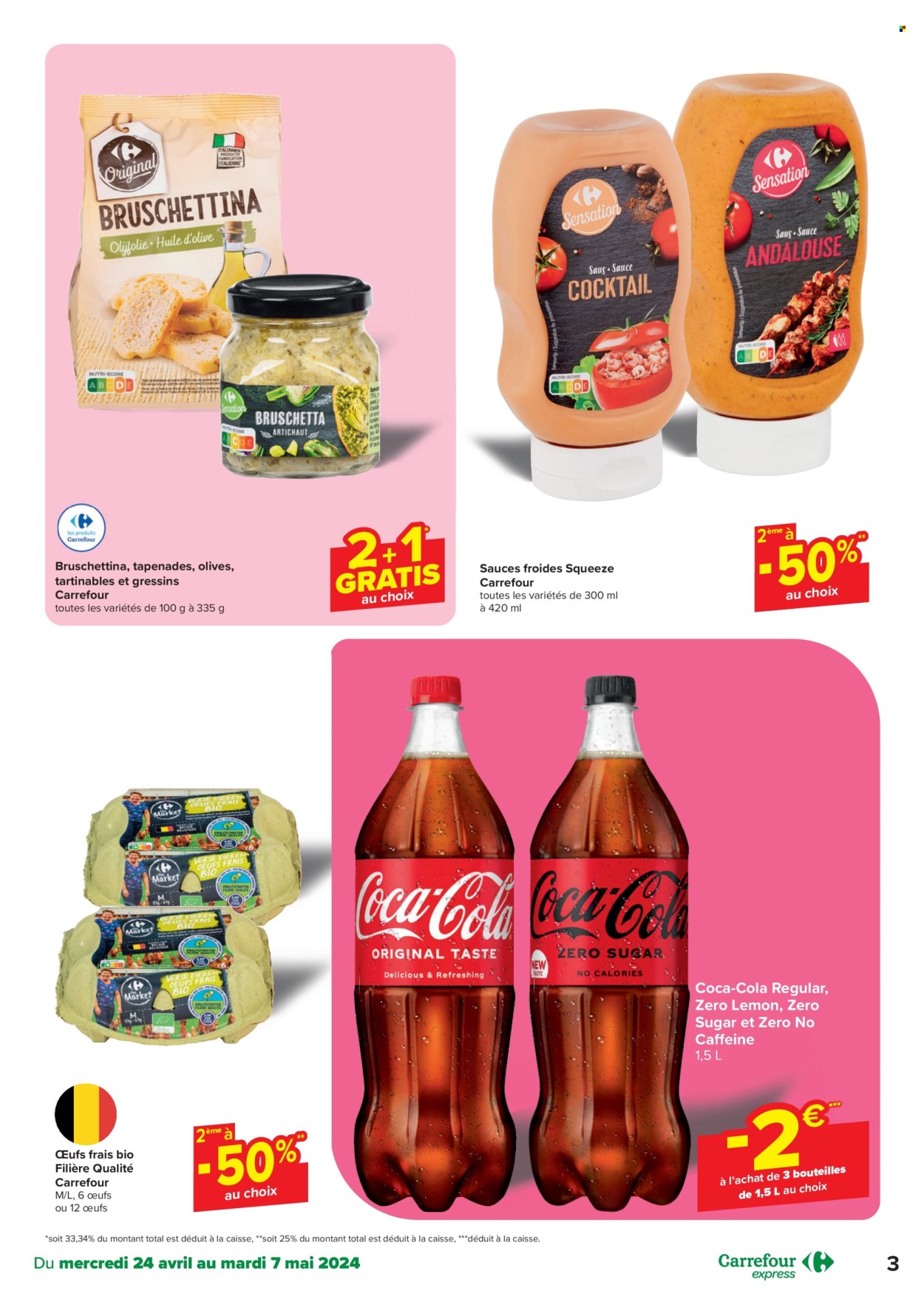 Catalogue Carrefour express - 24.4.2024 - 6.5.2024. Page 3.