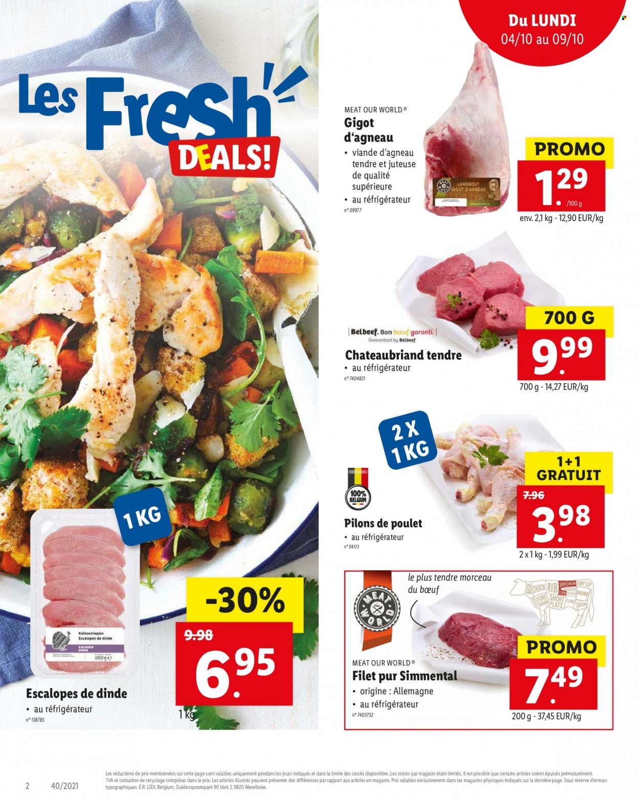 Catalogue Lidl - 4.10.2021 - 9.10.2021. Page 2.