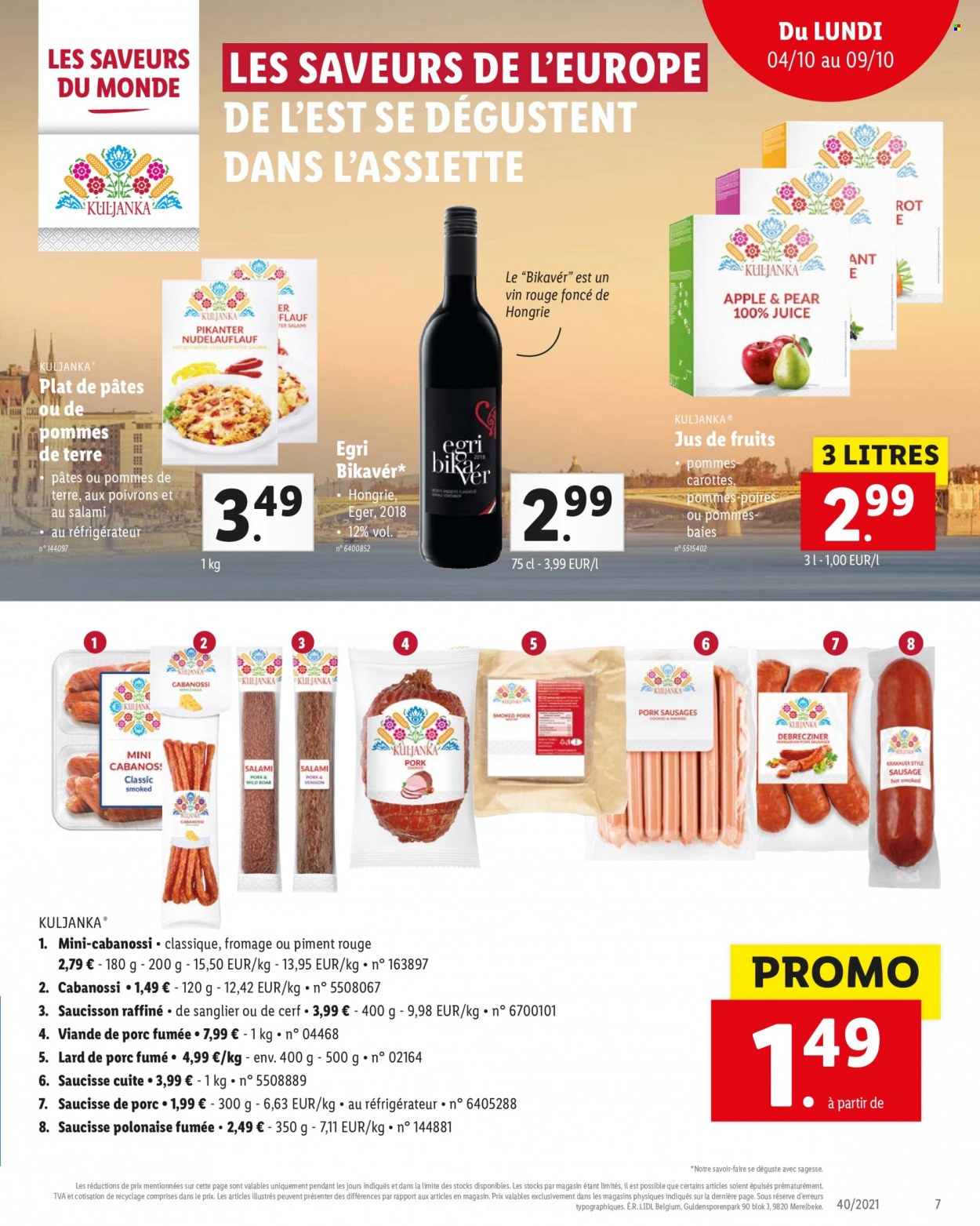Catalogue Lidl - 4.10.2021 - 9.10.2021. Page 7.