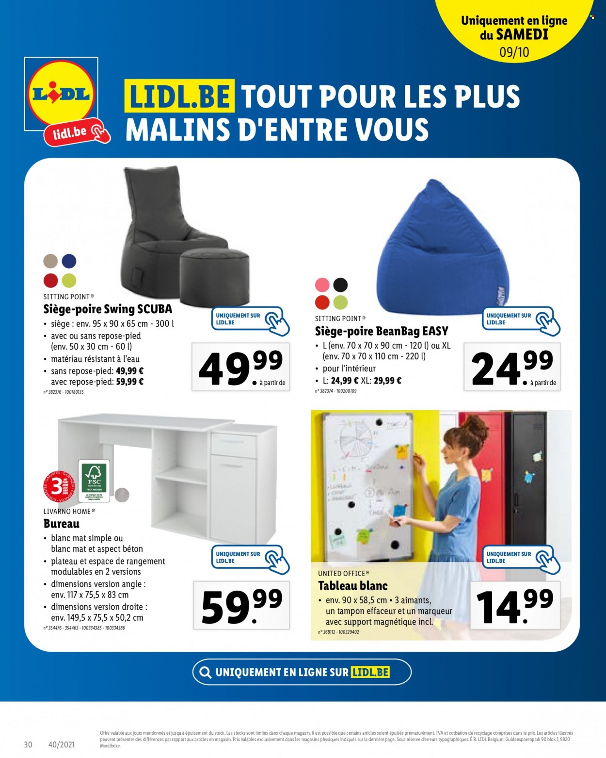 Catalogue Lidl - 4.10.2021 - 9.10.2021. Page 29.