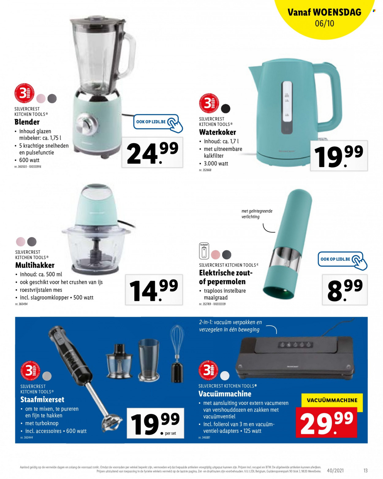 Catalogue Lidl - 4.10.2021 - 9.10.2021. Page 13.