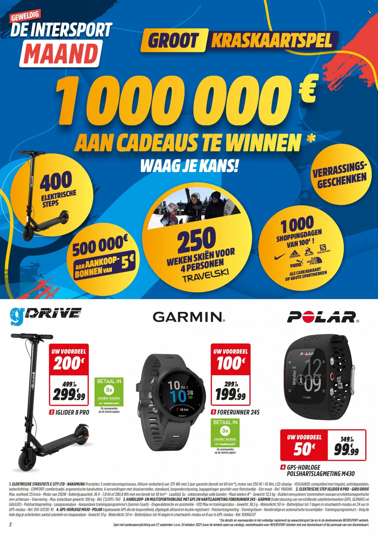 Catalogue Intersport - 27.9.2021 - 24.10.2021. Page 2.