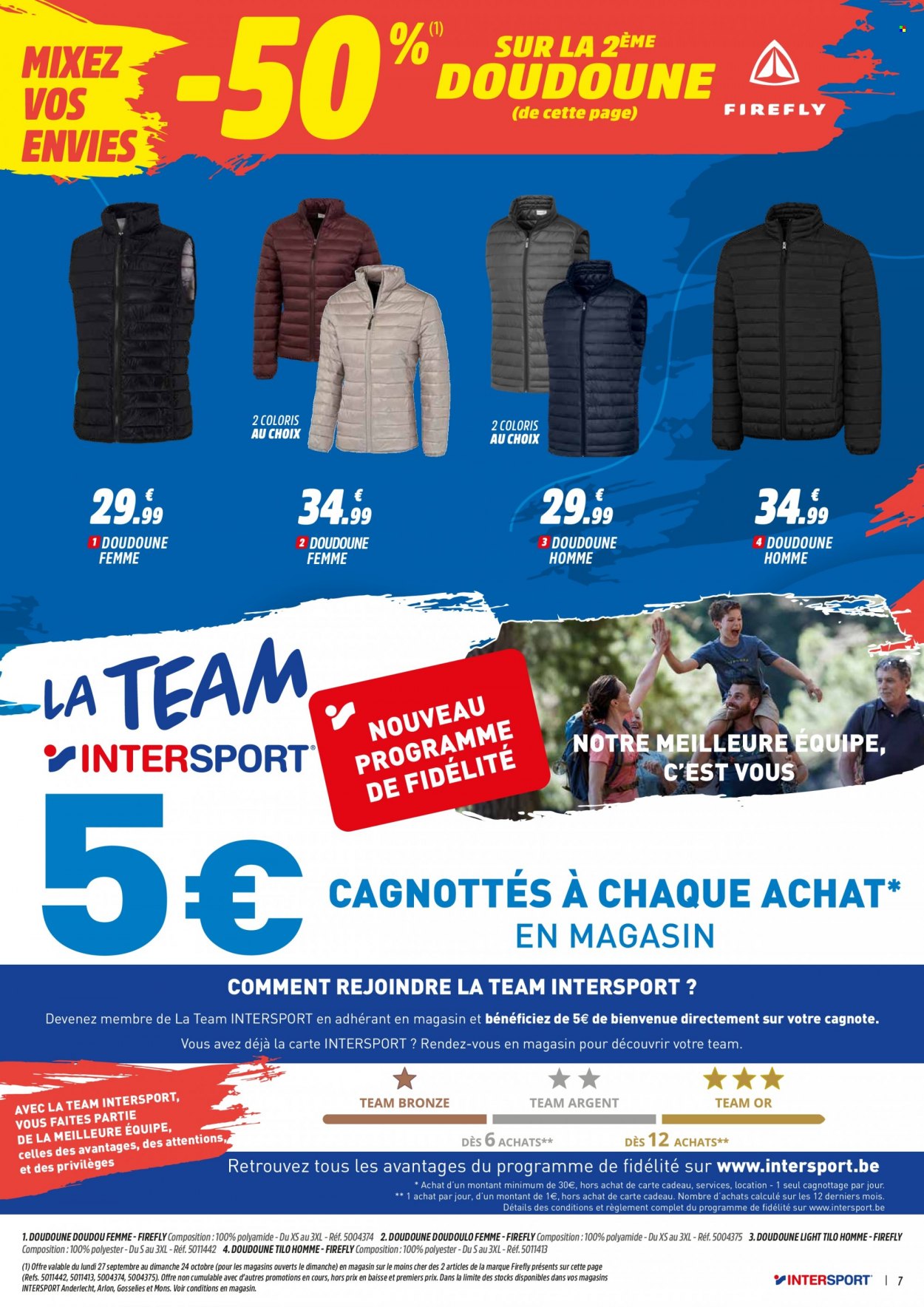 Catalogue Intersport - 27.9.2021 - 24.10.2021. Page 7.