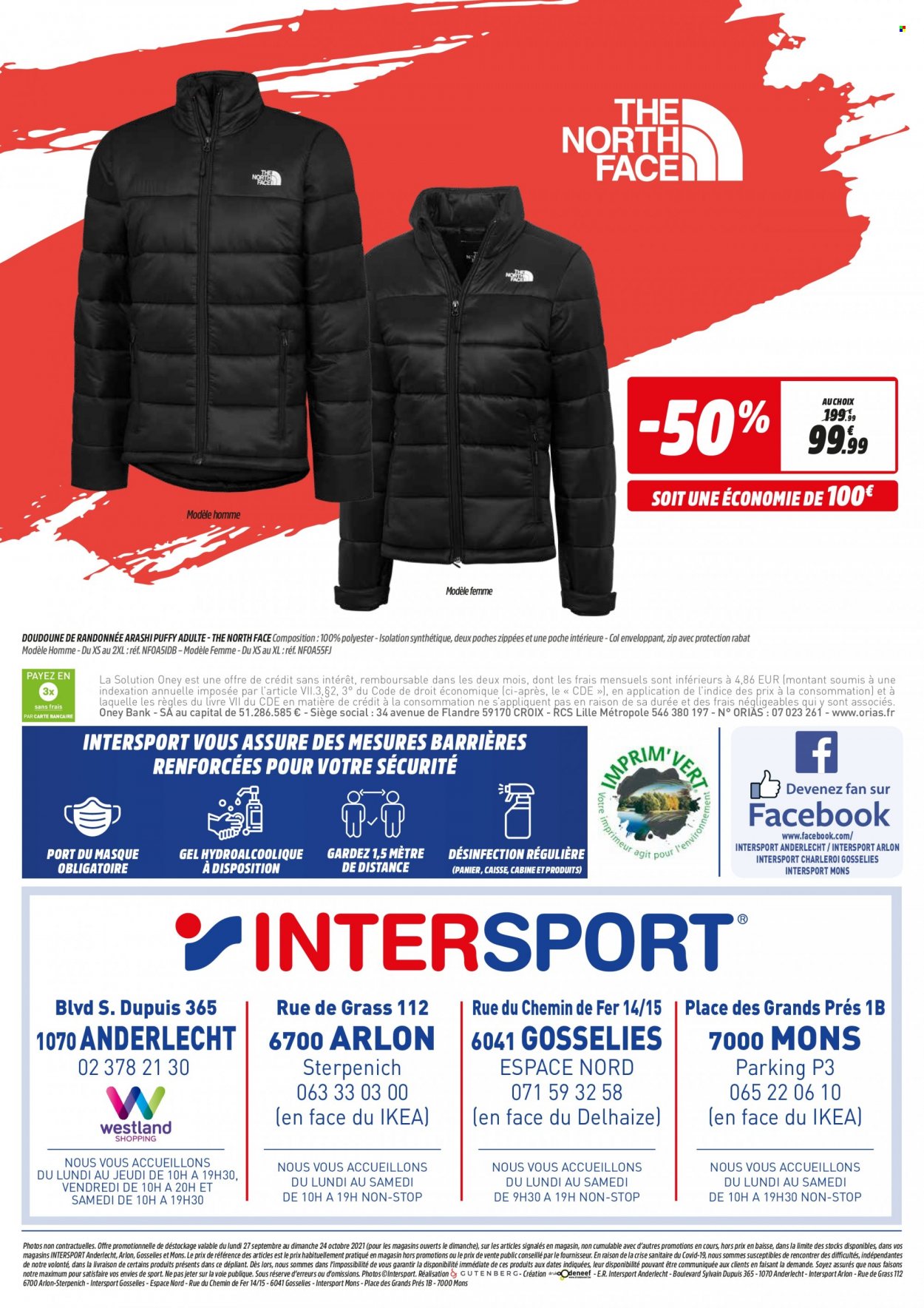 Catalogue Intersport - 27.9.2021 - 24.10.2021. Page 8.