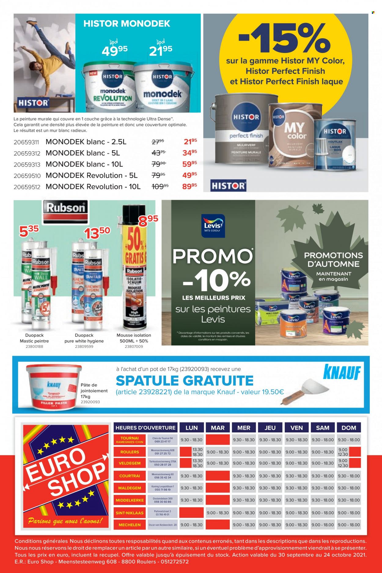 Catalogue Euro Shop - 30.9.2021 - 24.10.2021. Page 16.
