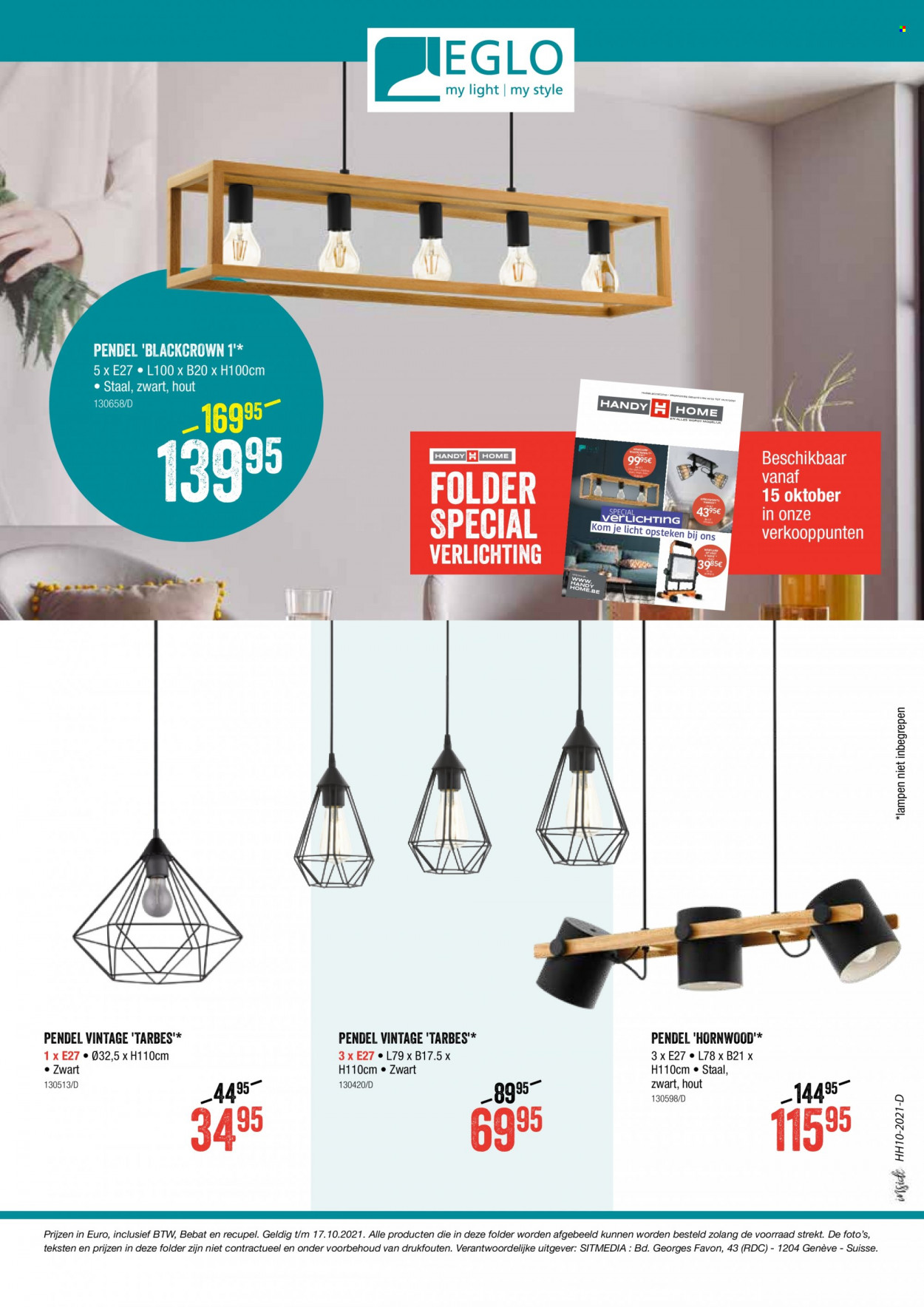 Catalogue HandyHome - 30.9.2021 - 17.10.2021. Page 19.