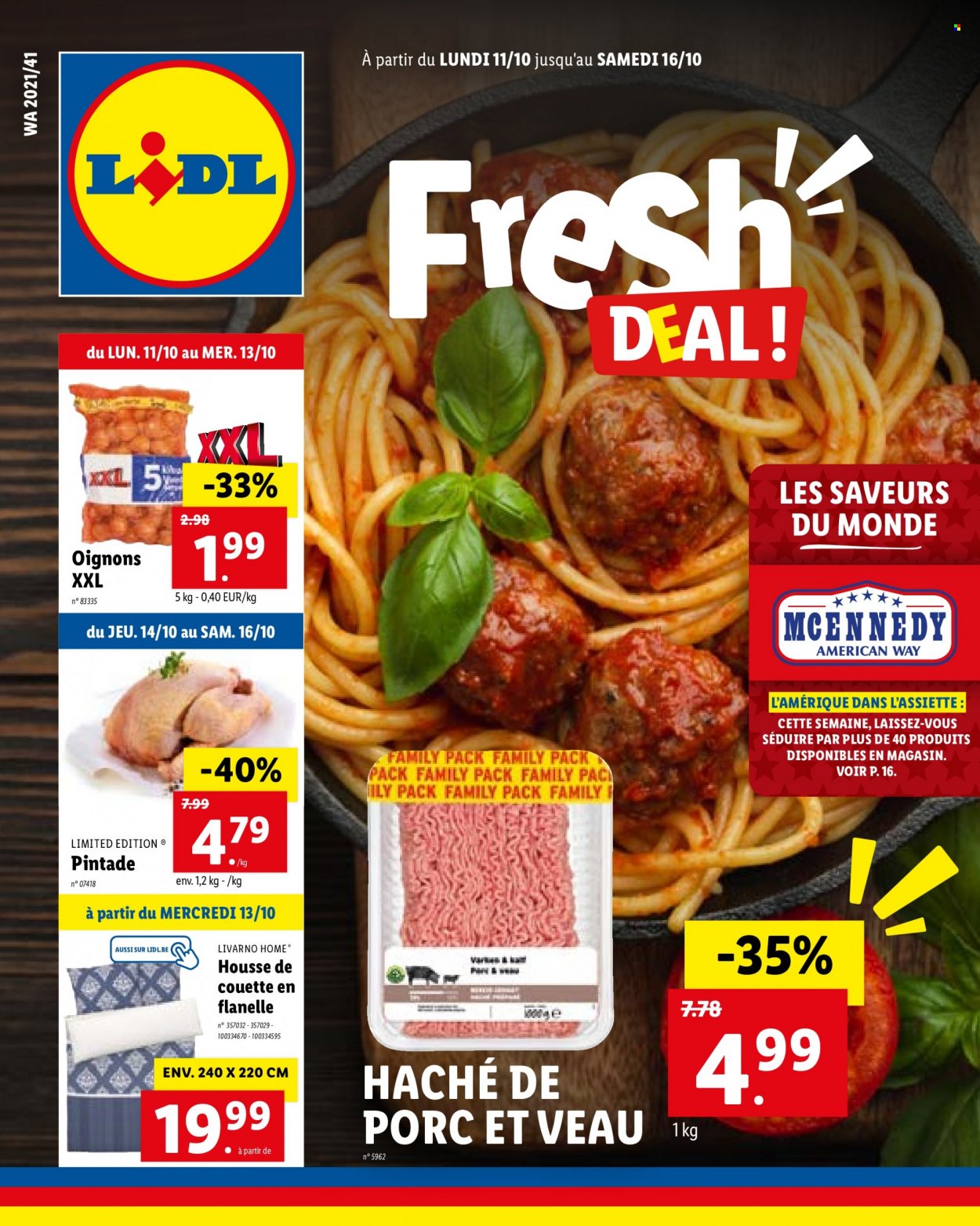 Catalogue Lidl - 11.10.2021 - 16.10.2021. Page 1.