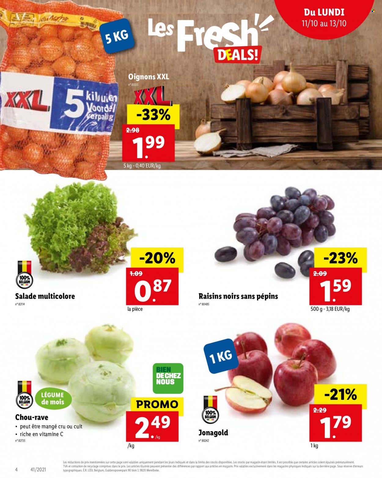 Catalogue Lidl - 11.10.2021 - 16.10.2021. Page 4.