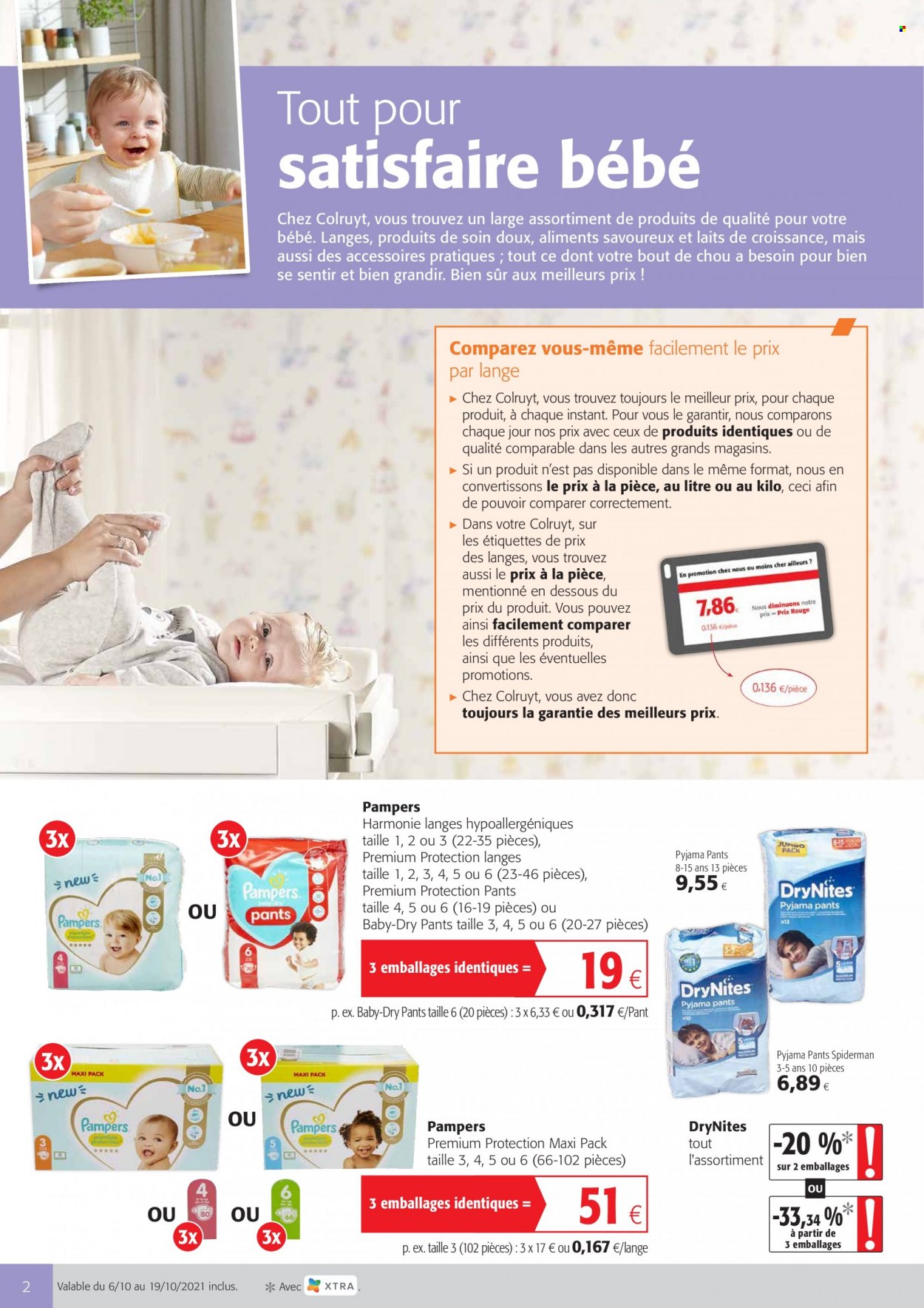 Catalogue Colruyt - 6.10.2021 - 19.10.2021. Page 2.