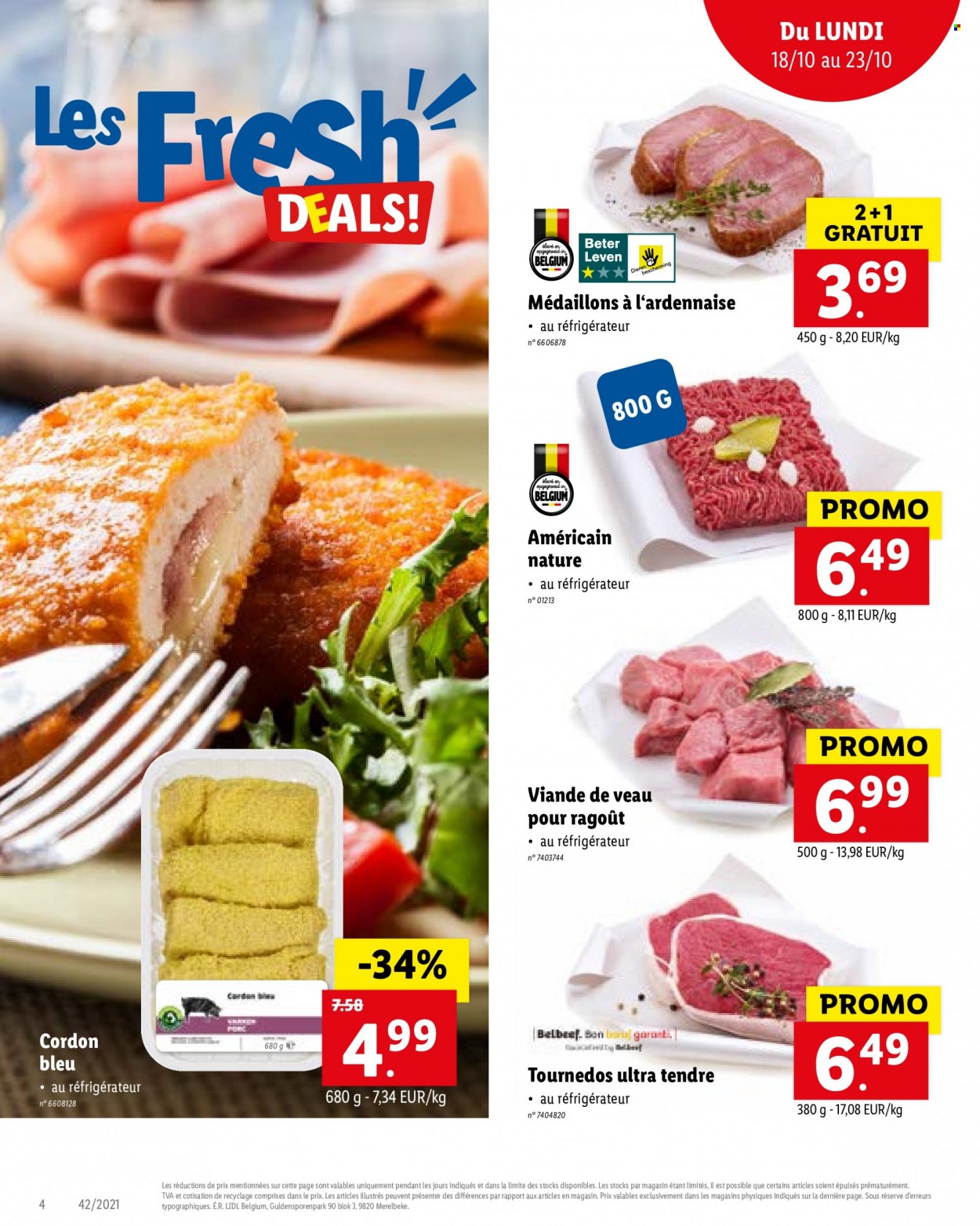 Catalogue Lidl - 18.10.2021 - 23.10.2021. Page 4.