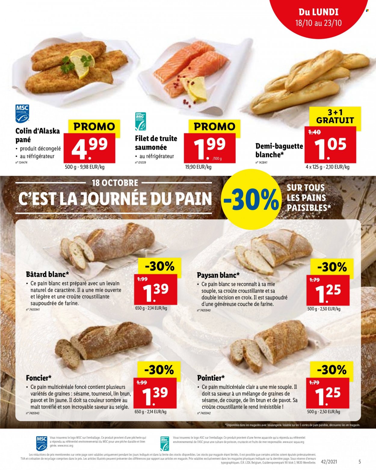 Catalogue Lidl - 18.10.2021 - 23.10.2021. Page 5.