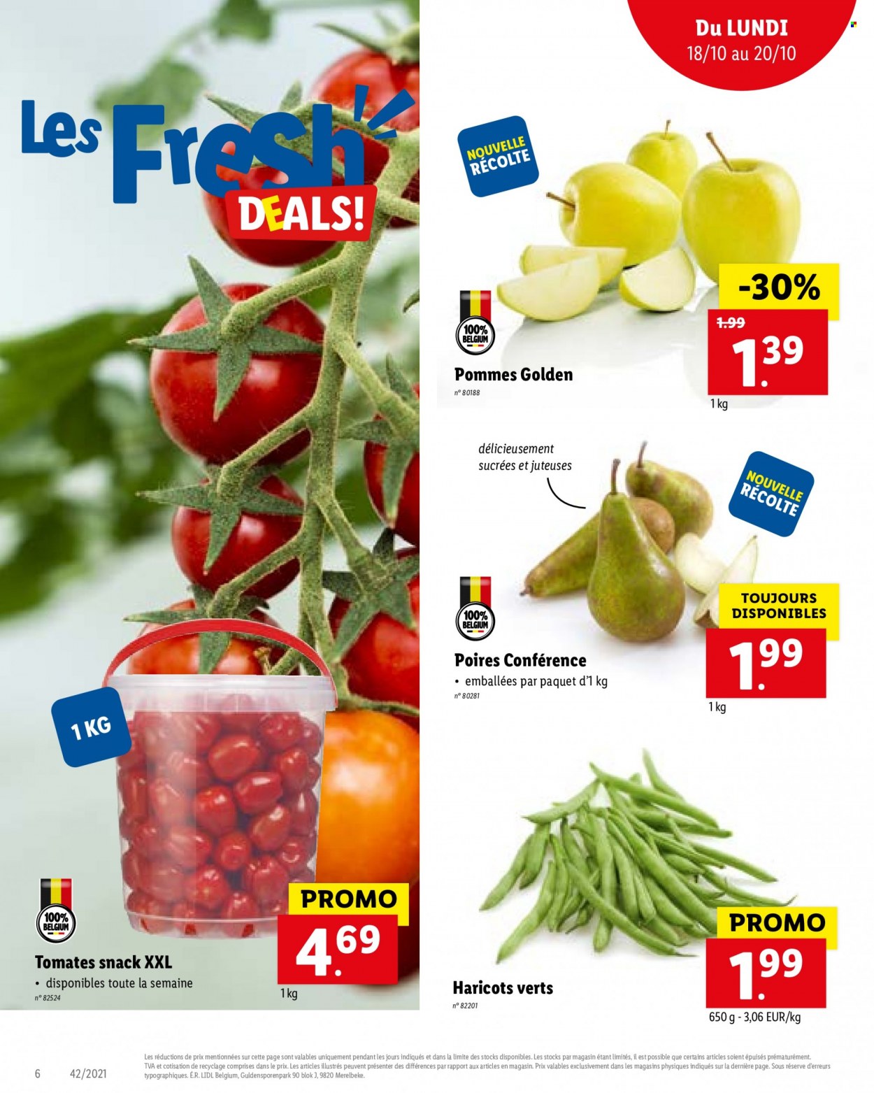 Catalogue Lidl - 18.10.2021 - 23.10.2021. Page 6.
