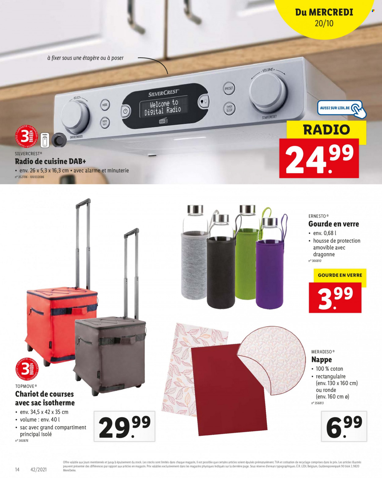 Catalogue Lidl - 18.10.2021 - 23.10.2021. Page 14.