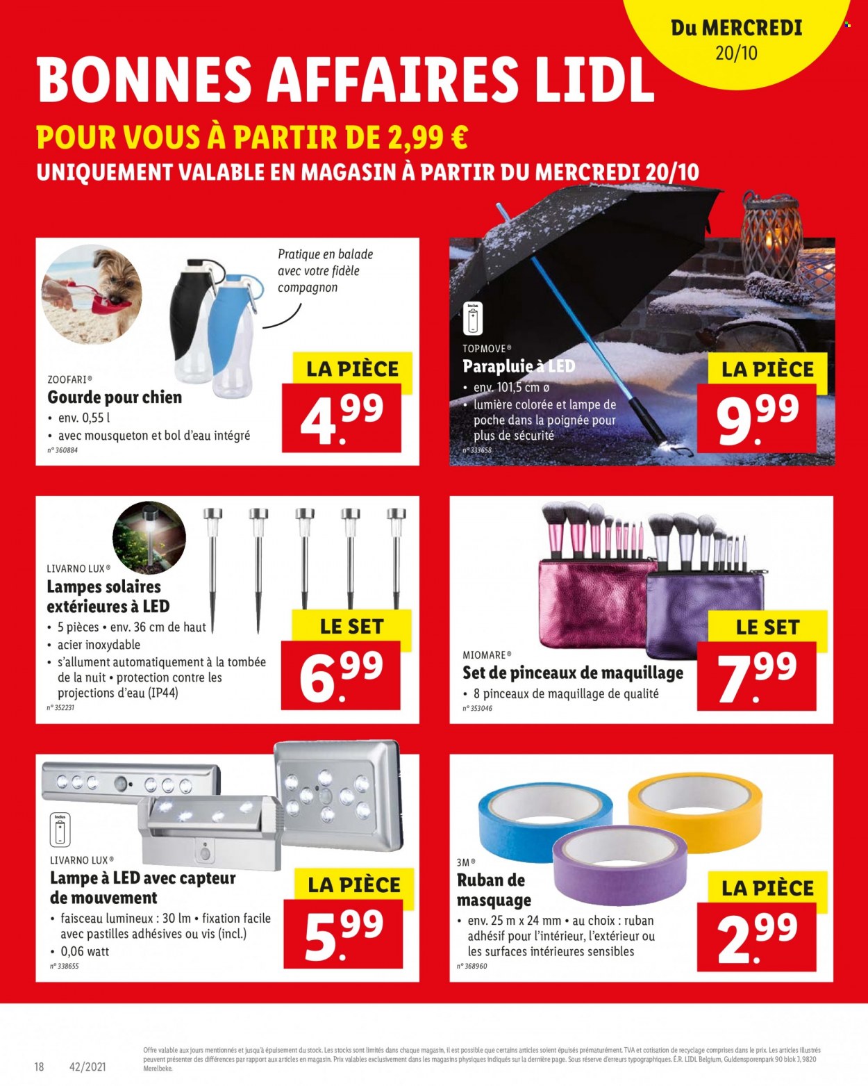 Catalogue Lidl - 18.10.2021 - 23.10.2021. Page 18.