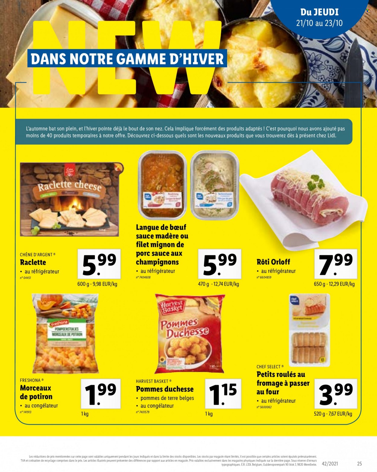Catalogue Lidl - 18.10.2021 - 23.10.2021. Page 25.