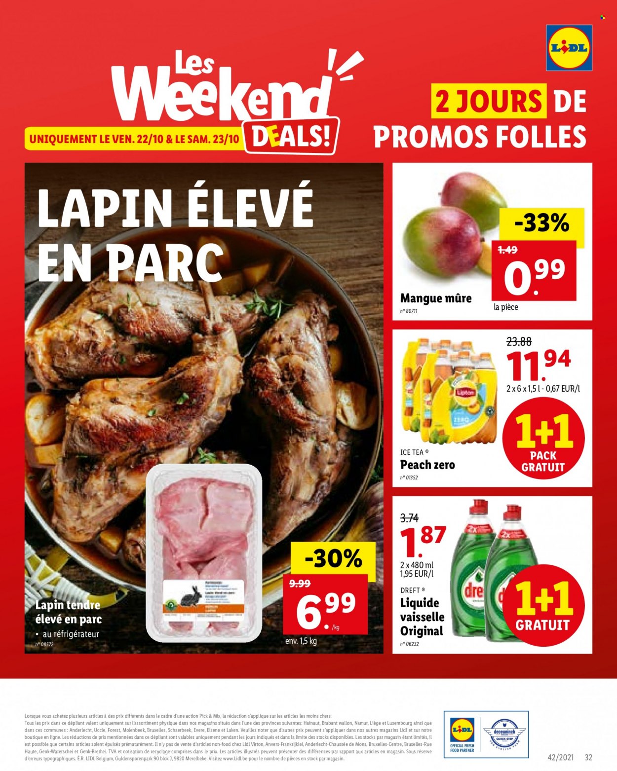 Catalogue Lidl - 18.10.2021 - 23.10.2021. Page 32.